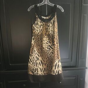 Kaelyn Max Animal Print Dress